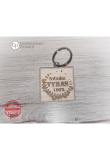 Raktų pakabukas „Tobulas VYRAS 100% "